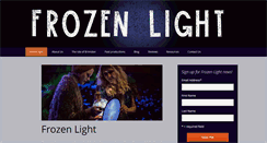 Desktop Screenshot of frozenlighttheatre.com